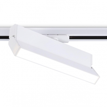 Трековый светодиодный светильник Ambrella light Track System GL6806 для гостиной, цвет белый,  в стиле Хай-тек