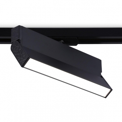 Трековый светодиодный светильник Ambrella light Track System GL6808 для гостиной, цвет черный,  в стиле Хай-тек