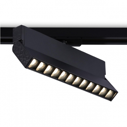 Трековый светодиодный светильник Ambrella light Track System GL6817 для гостиной, цвет черный,  в стиле Хай-тек