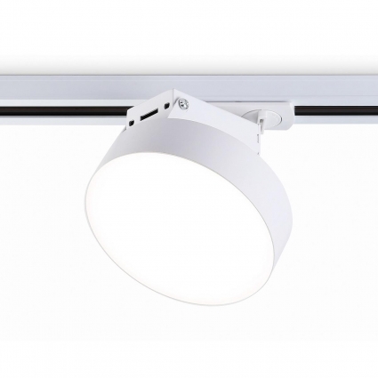 Трековый светодиодный светильник Ambrella light Track System GL6837 для гостиной, цвет белый,  в стиле Хай-тек