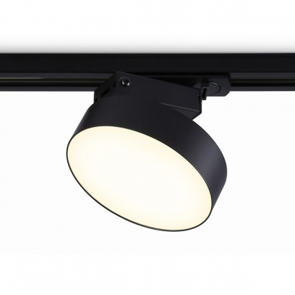 Трековый светодиодный светильник Ambrella light Track System GL6839 для гостиной, цвет черный,  в стиле Хай-тек