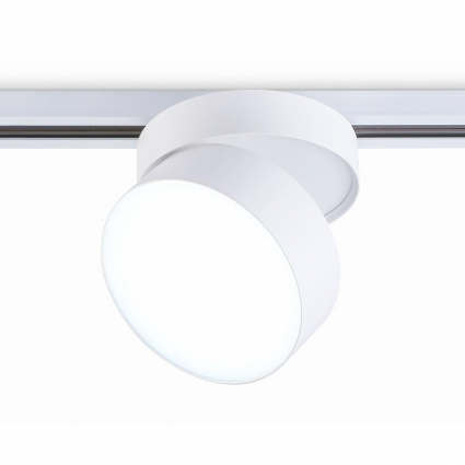 Трековый светодиодный светильник Ambrella light Track System GL6875 для гостиной, цвет белый,  в стиле Хай-тек