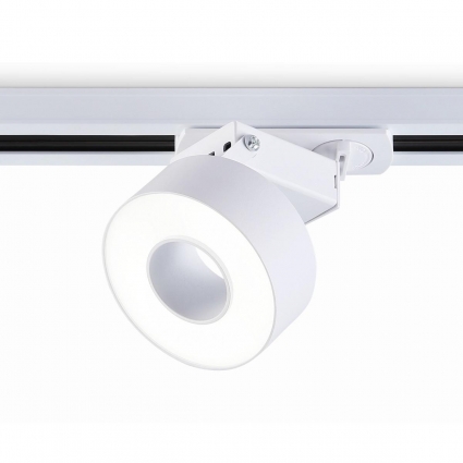 Трековый светодиодный светильник Ambrella light Track System GL6861 для гостиной, цвет белый,  в стиле Хай-тек