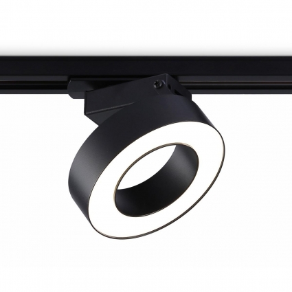 Трековый светодиодный светильник Ambrella light Track System GL6868 для гостиной, цвет черный,  в стиле Хай-тек