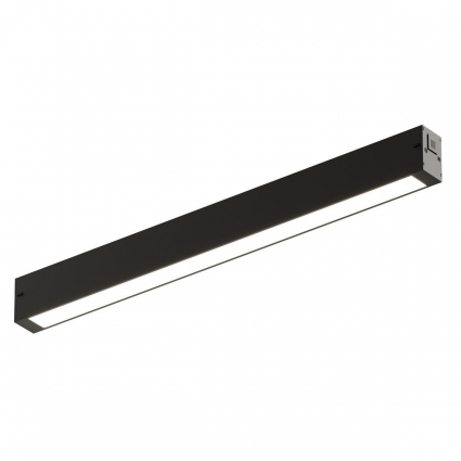 Трековый светодиодный светильник Denkirs Simple Linear DK8204-BK для гостиной, цвет черный,  в современном стиле
