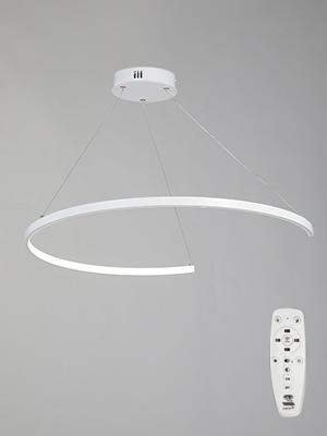 Люстра Vitaluce V2510DT-0/1S для гостиной площадью до 16 кв.м., цвет белый,  в стиле Хай-тек