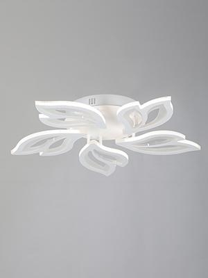 Люстра Vitaluce V2520-0/5PL для гостиной площадью до 26 кв.м., цвет белый,  в стиле Хай-тек