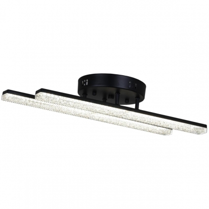 Люстра Reluce 03749-3.3-02C BK на площадь до 10 кв.м., цоколь LED