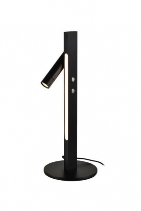 Настольная лампа Alfa Light F3924-20 black 13W D18*H45 в стиле модерн