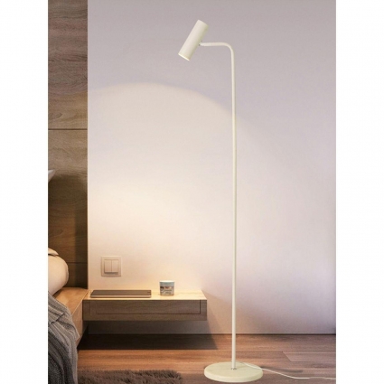 Торшер TopDecor Fred F1 10 для гостиной, цвет белый,  в современном стиле