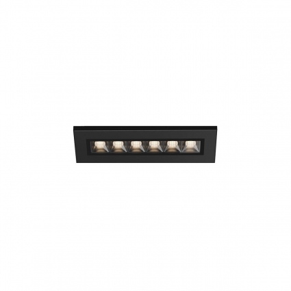 Встраиваемый светодиодный светильник Maytoni Outdoor Ghost O488DL-L6GF4K для прихожей, цвет черный,  в современном стиле