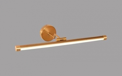 Бра Alfa Light F1024-37 460MM TG 3000k, цвет бронза,  в стиле модерн
