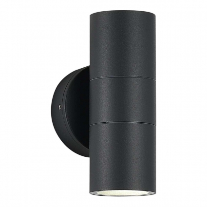 Настенный уличный светильник ST Luce TUBO SL9008.701.02 на площадь до 5 кв.м., цоколь GU10,  в стиле Хай-тек