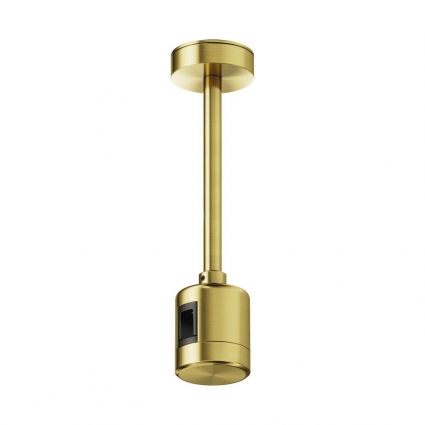 Крепление потолочное Short с прямым коннектором питания Maytoni Flarity TRA156C-IPCL1-BS, цвет латунь,  в современном стиле