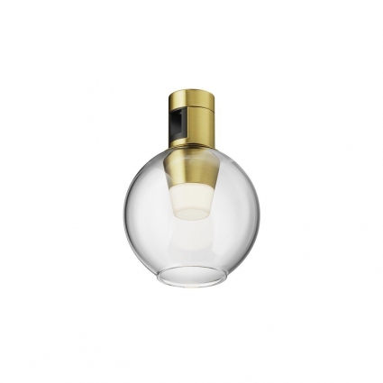 Трековый светодиодный светильник Maytoni Flarity Bubble TR148-1-3W4K-BS, цвет латунь,  в современном стиле