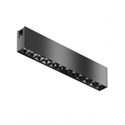 Трековый светодиодный светильник Maytoni Flarity Points TR150-1-12W4K-M-B, цвет черный,  в современном стиле