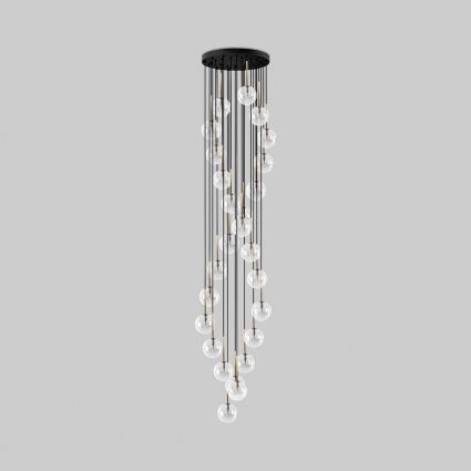 Подвесная люстра TK Lighting 10258 Aurora для гостиной площадью до 32 кв.м.,  в стиле арт-деко