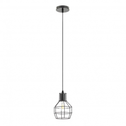 Подвесной светильник ЭРА Loft PL11 BK Б0037458 для прихожей площадью до 3 кв.м.,  в стиле лофт