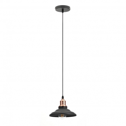 Подвесной светильник ЭРА Loft PL4 BK/RC Б0037438 для кухни площадью до 3 кв.м.,  в стиле лофт