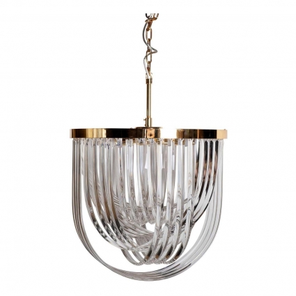Подвесной светильник Garda Decor 20MD3279-6G для спальни площадью до 13 кв.м.,  в стиле арт-деко