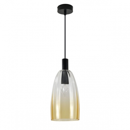 Подвесной светильник Indigo Soave V11047/C/1P Amber V000494 на площадь до 3 кв.м., цвет желтый,  в современном стиле