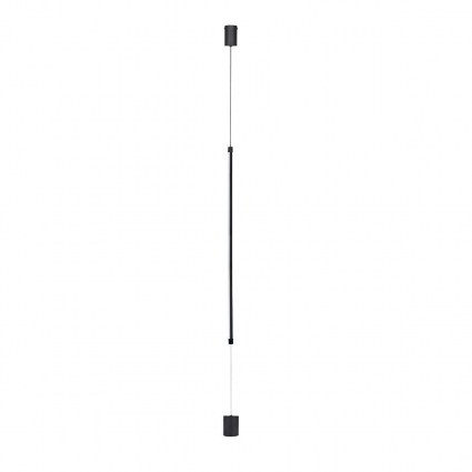 Подвесной светодиодный светильник Indigo Linea 14024/A/1P Black V000121L на площадь до 8 кв.м., цвет черный
