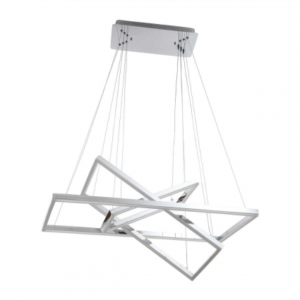 Подвесной cветильник LED4U L11001-3 CR на площадь до 20 кв.м., цоколь LED,  в стиле модерн