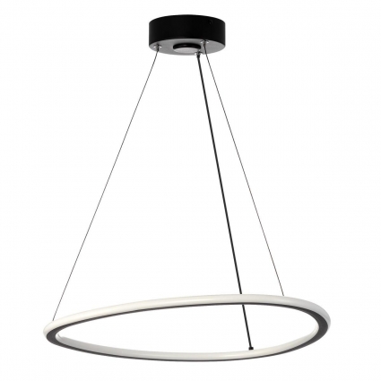 Подвесной светодиодный светильник Citilux Trio CL215B051 на площадь до 16 кв.м., цвет черный,  в стиле Хай-тек
