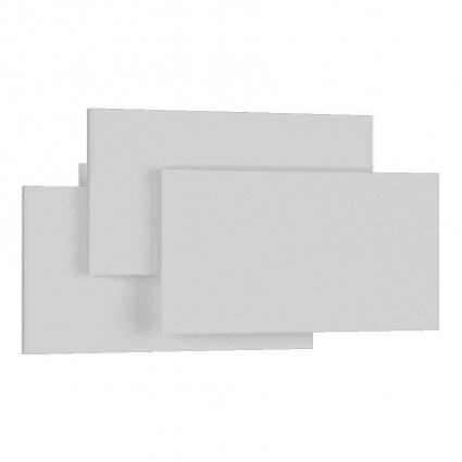 Настенный светодиодный светильник DesignLed GW Shade GW-6809-12-WH-NW 003017 для прихожей, цвет белый,  в стиле Хай-тек