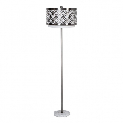Торшер Garda Decor 22-88761 для гостиной, цвет серый