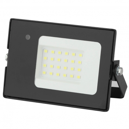 Прожектор ЭРА 20W LPR-041-1-65K-020 Б0043574, цвет черный,  в современном стиле