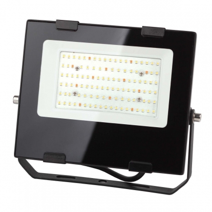 Прожектор светодиодный для растений ЭРА Fito-50W-Ra90-Led Б0047875 на площадь до 2 кв.м., цвет черный,  в современном стиле