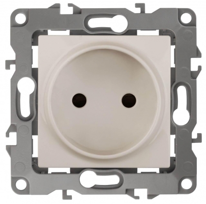 Розетка ЭРА 12 2P 16A 250V 12-2105-02 Б0018255, цвет белый,  в современном стиле
