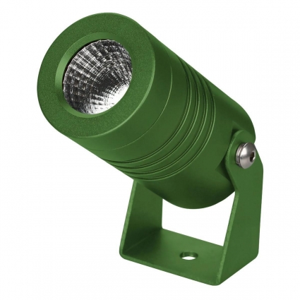Уличный светодиодный светильник Arlight ALT-RAY-R42-5W Warm3000 (RAL 6010, 25 deg, 230V) 042661, цвет зеленый