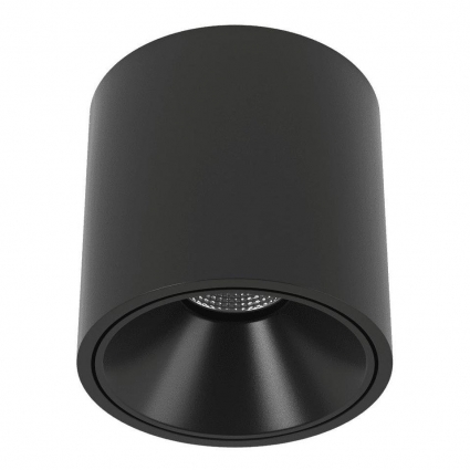Потолочный светодиодный светильник DesignLed GW-8701-30-BL-WW 005244 для прихожей, цвет черный,  в современном стиле