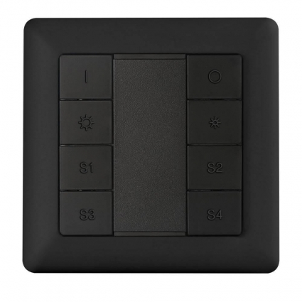 Панель управления Arlight Dali-223-1G-4S-IN-Black 029243, цвет черный,  в современном стиле