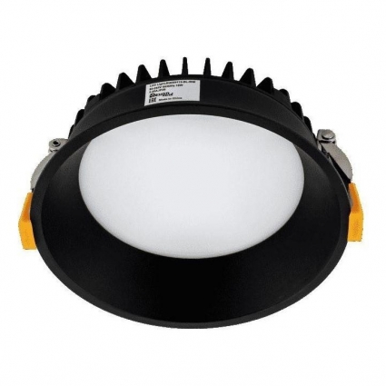 Встраиваемый светодиодный светильник DesignLed WL-BQ BQ009115-BL-NW 005646, цвет черный,  в современном стиле