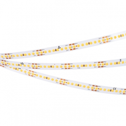 Светодиодная лента Arlight 16W/m 192Led/m DOT холодный белый 5M DOT-X192-10mm 24V White6000 040187