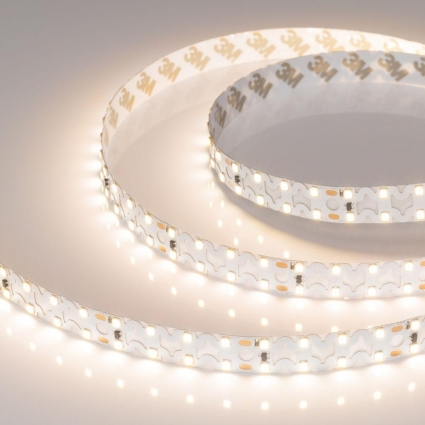 Светодиодная лента Arlight 19,2W/m 60Led/m 2835SMD теплый белый 5M RZ-A160-15mm 24V Warm2700 048010