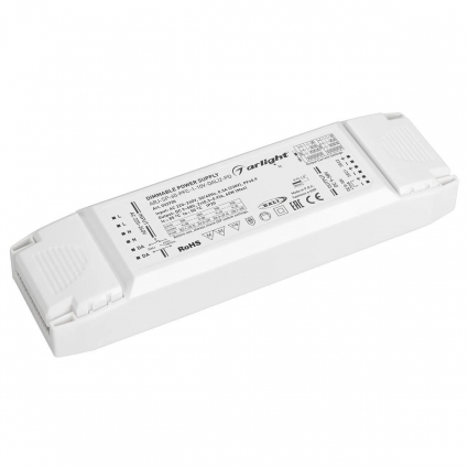 Блок питания Arlight ARJ-SP-60-PFC-1-10V-DALI2-PD (60W, 9-58V, 2x0.3-0.9A) 033730