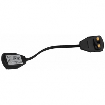 Коннектор гибкий ЭРА Trek TR7 - C 2W-FL BK Б0032174, цвет черный,  в современном стиле