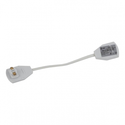 Коннектор гибкий ЭРА Trek TR7 - C 2W-FL WH Б0032171, цвет белый,  в современном стиле