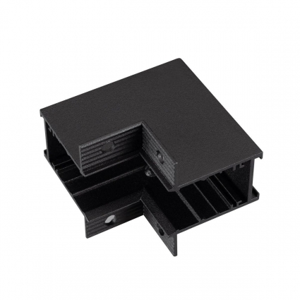 Коннектор L-образный встраиваемый Arlight Mag-Con-Mini-2538-F-L90-Int 049052, цвет черный