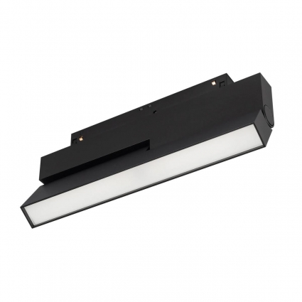 Трековый светодиодный светильник Arlight MAG-ORIENT-FLAT-FOLD-S230-12W Day4000-MIX (BK, 80 deg, 48V, DALI) 041870 для гостиной, цвет черный