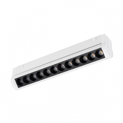 Трековый светодиодный светильник Arlight Mag-Vibe-Laser-Turn-L209-12W Warm3000 044428, цвет белый,  в современном стиле