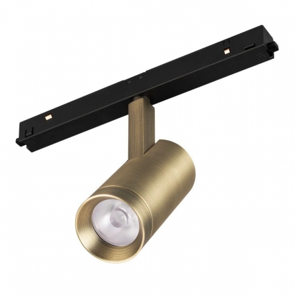 Трековый светодиодный светильник Arlight Mag-Orient-Spot-R45-12W Day4000 042259, цвет бронза,  в современном стиле