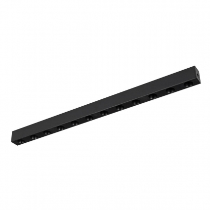 Трековый светодиодный светильник Arlight Mag-Dots-25-L400-12W Warm3000 046324, цвет черный,  в современном стиле