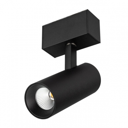 Трековый светодиодный светильник Arlight Mag-Spot-45-R85-12W Warm3000 046593, цвет черный,  в современном стиле