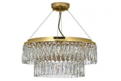 Люстра подвесная Arti Lampadari Elite Acquaro E 1.5.D50.100 GP на площадь до 17.6 кв.м., цоколь G9,  в современном стиле