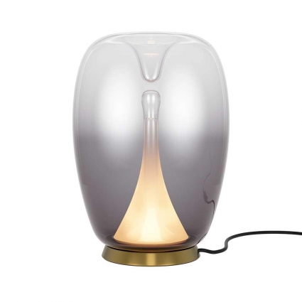Настольная светодиодная лампа Maytoni Splash MOD282TL-L15G3K для спальни, цвет серый,  в стиле модерн